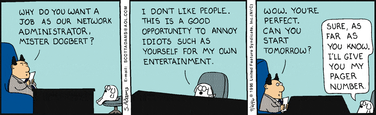 Dilbert Cartoon